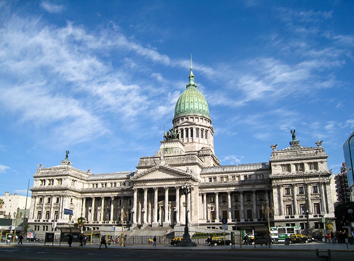 ब्यूनस आयर्स की राजधानी, अर्जेंटीना की कांग्रेस